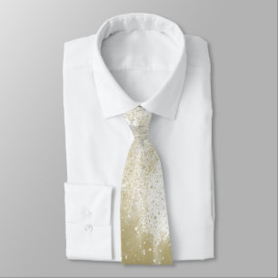 Cravate Argent Or Élégant Mariage Salles Groomsmen