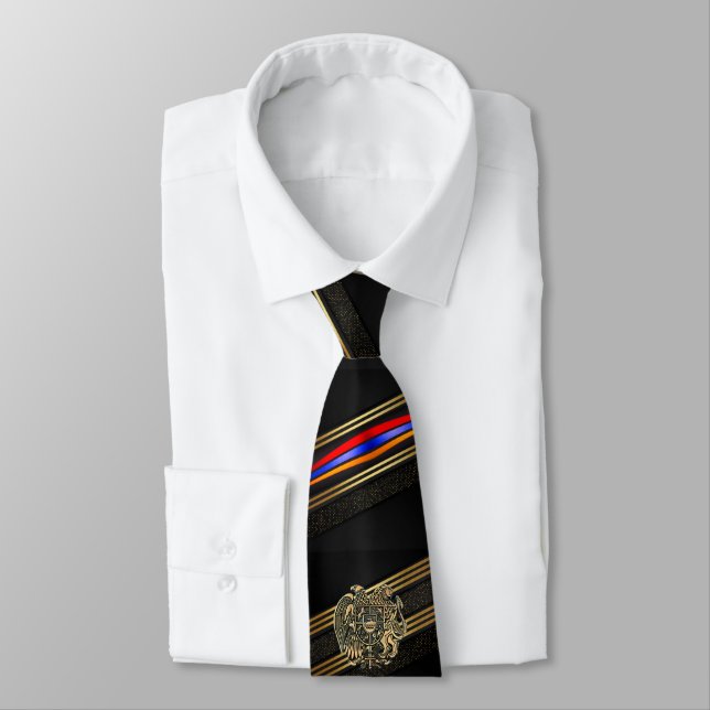 Cravate Arménie d'or (Attaché)