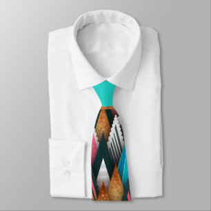 Cravate Arrowhead Motif Art coloré et artistique