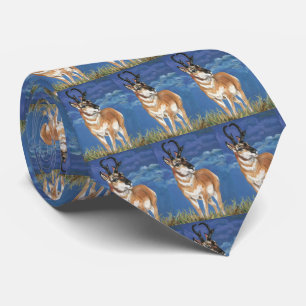 Cravate Art de observation de faune de tempête d'antilope