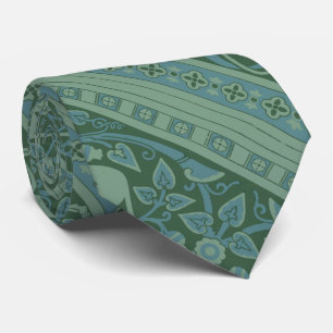 Cravate Art Déco Nouveau Chien Nature Motif animal