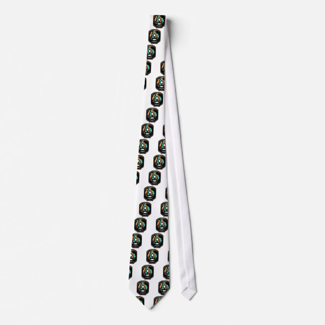 Cravate Art Motif traditionnel africain Imprimer (Devant)