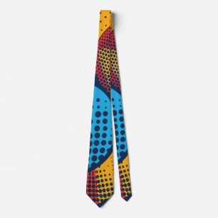 Cravate Art Pop moderne