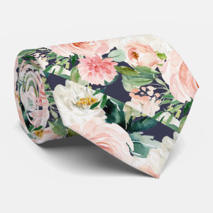 Cravate ArtsApp H2 Blush rose Roses do-it-yourself Mariage