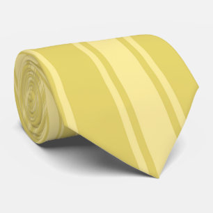 Cravate Arylide jaune Couleur Bande Motif funky
