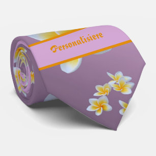 Cravate asiatique, jaune, blanc, floraison, brillant, or, 