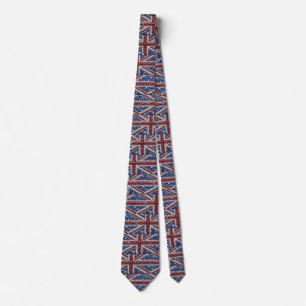 Cravate avec British Colours Design