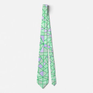 Cravate avec design plus vert