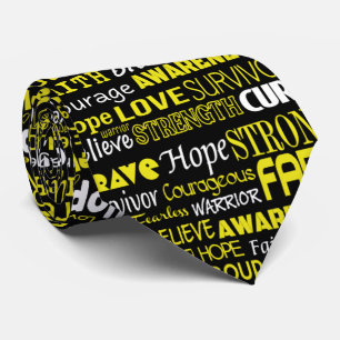 Cravate Awareness Words...Endometriosis