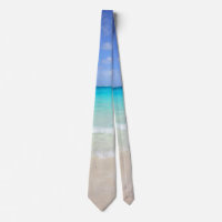 Azure Blue Caribbean Tropical Beach