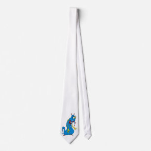 Cravate Bactéries bleues