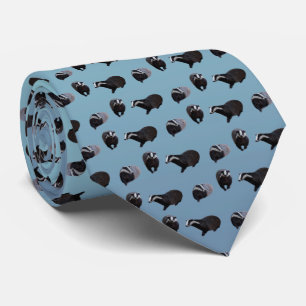 Cravate Badger Frenzy Tie (Light/Sky Blue)