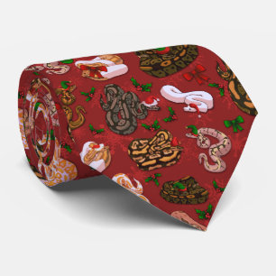 Cravate Ball Python Morph Red