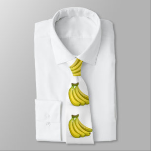 Cravate bananes fraîches amusantes