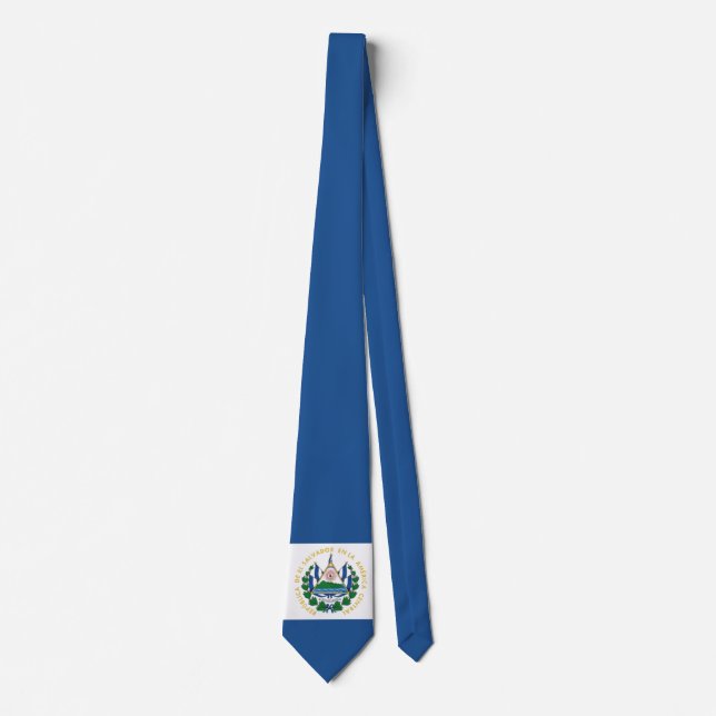 Cravate Bandera de El Salvador (Devant)