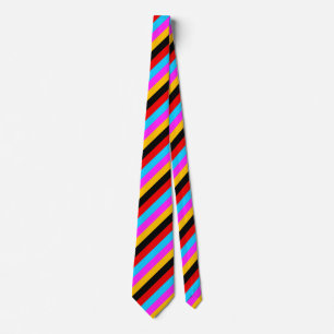 Cravate Bandes colorées