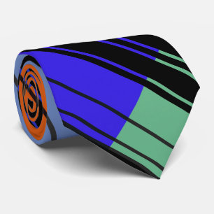 Cravate Bandes multicolores