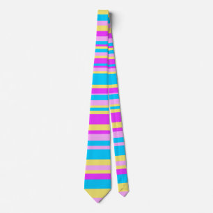 Cravate Bandes multicolores 2