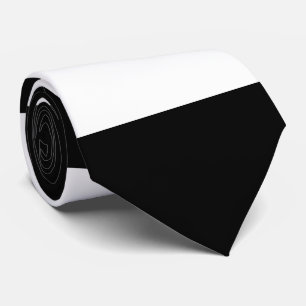 Cravate Bandes noires et blanches, Motif rayé, Lignes