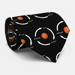 Cravate Basket-ball Manger Sleep Répéter Le Ventilateur Sp