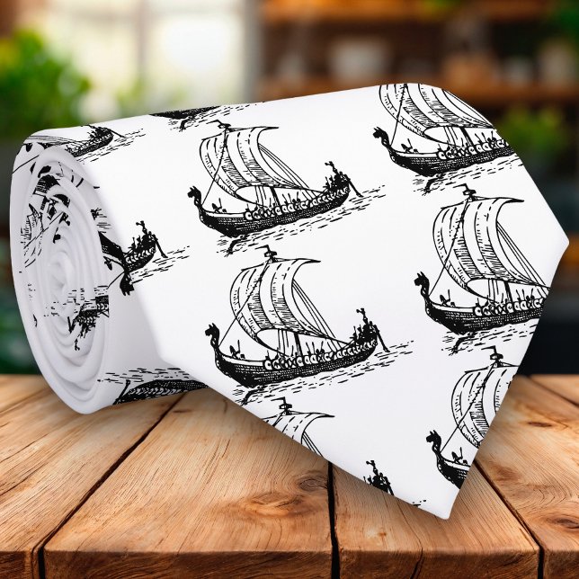 Cravate Bateau Viking (Créateur téléchargé)
