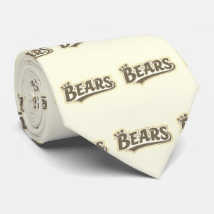 Cravate Bears Sports Team Necktie