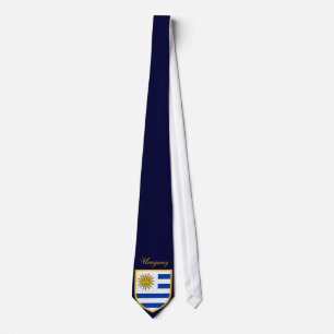 Cravate Beau drapeau de l'Uruguay