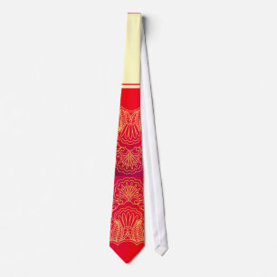 Cravate Beau, nouveau d'art, art déco, or, rose indien