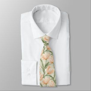 Cravate Beaux Papas Cadeaux de Fête des Pères Tulipe Flora