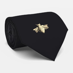 Cravate Bee - Abeille - noir