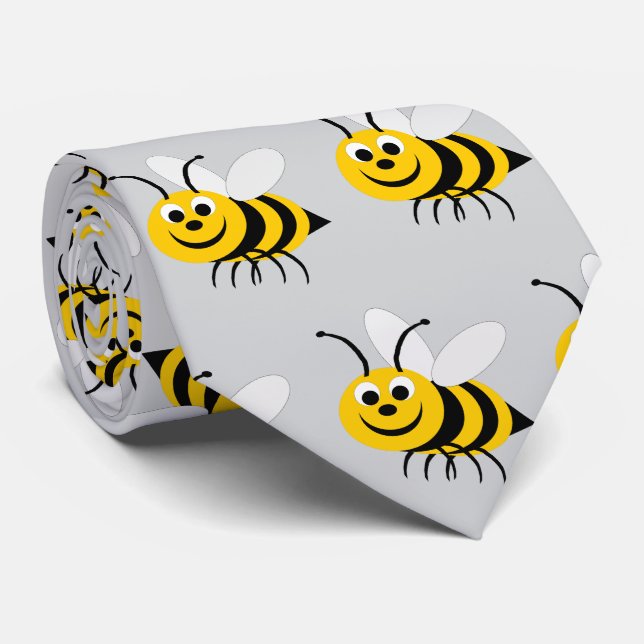 Cravate Bee Design (Roulé)