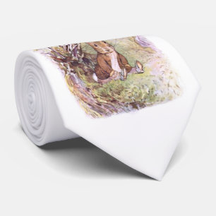 Cravate Benjamin Bunny (par Beatrix Potter)