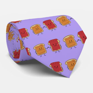 Cravate Beurre d'arachide et Jelly Fist Bump amis toast