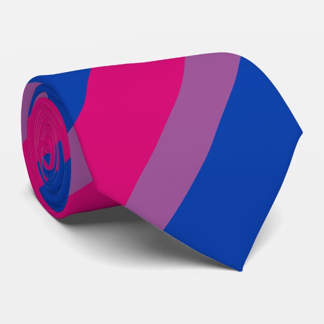 Cravate bisexuelle de Color (Roulé)