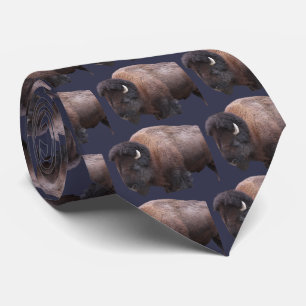 Cravate Bison américain