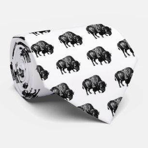 Cravate Bison américain de Buffalo