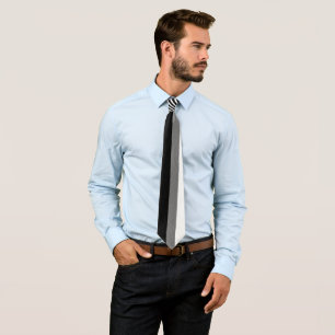 Cravate Black And White Optical Art Design, Neck Tie