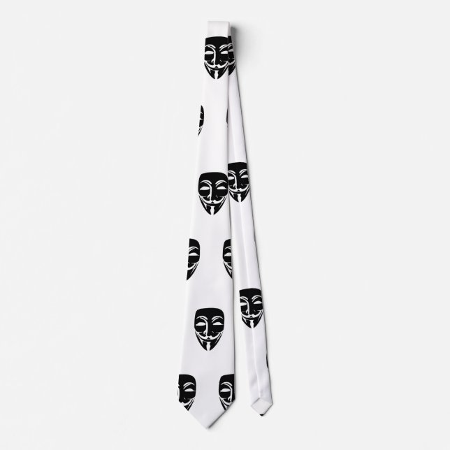 Cravate Black Anonymous (Devant)