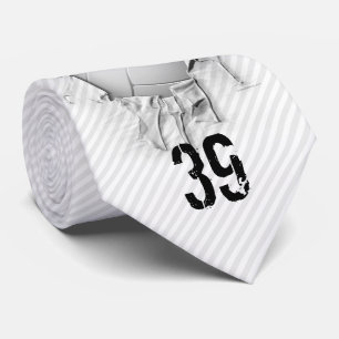 Cravate blanc de volley-ball (personnalisé)