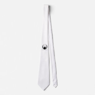 Cravate blanche anonyme (logo)