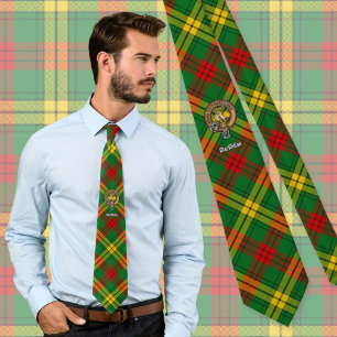 Cravate Blason du clan MacMillan sur tartan