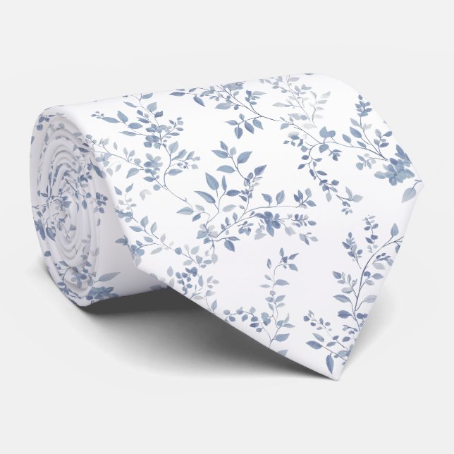 Cravate Bleu (Roulé)