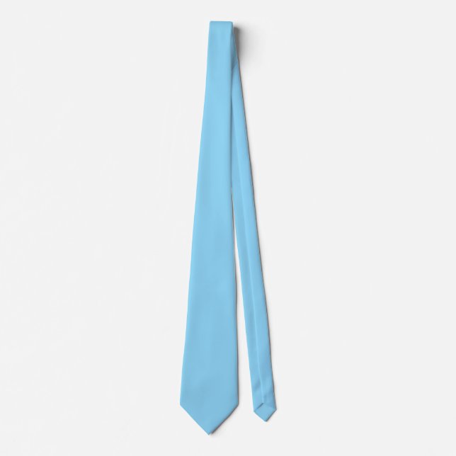 Cravate Bleu bébé (Devant)