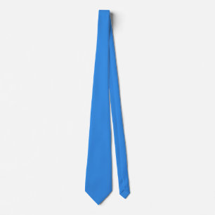 Cravate Bleu de France (couleur solide)