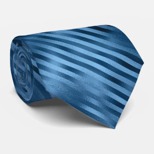 Cravate Bleu Foil