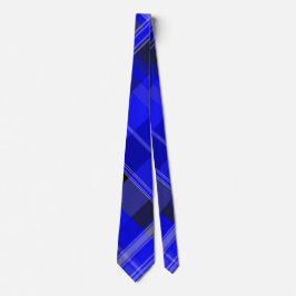 Cravate bleue et noire