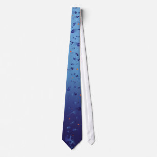 Cravate bleue morte de Fishys