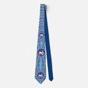 Cravate Bleue Om