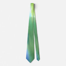 Cravate Blue Green Aurora
