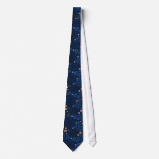 Cravate Blue Hawaii